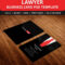 Free Lawyer Business Card Template Psd | Lawyer Business With Calling Card Free Template