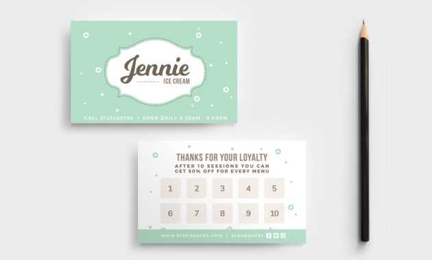 Free Loyalty Card Templates - Psd, Ai &amp; Vector - Brandpacks inside Customer Loyalty Card Template Free