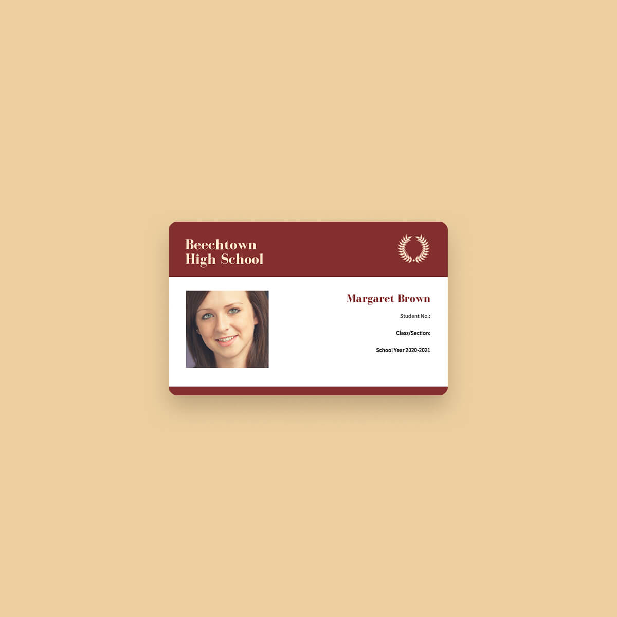 Free Online Id Maker: Design A Custom Id In Canva Intended For High School Id Card Template