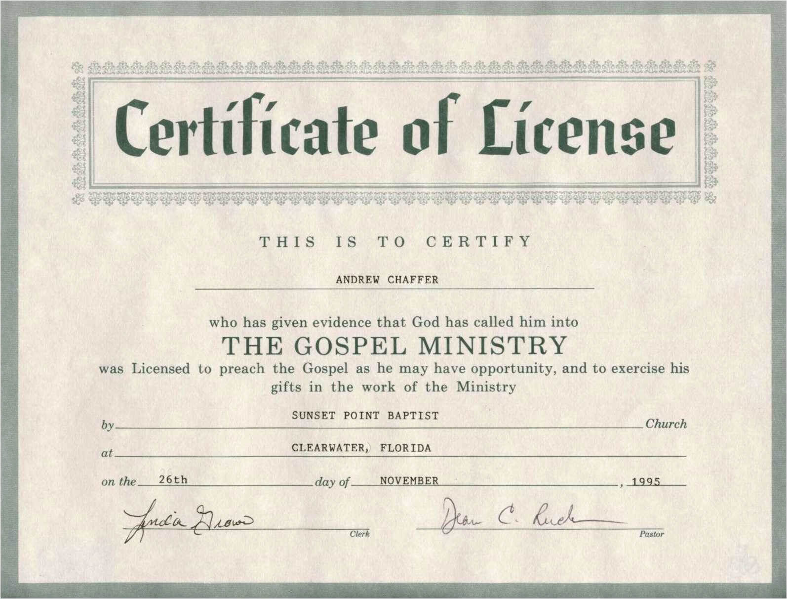 Free Ordination Certificate Template – Forza Pertaining To Ordination Certificate Template