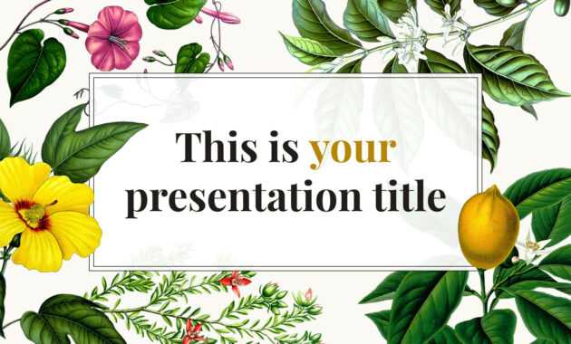 Free Original Powerpoint Template Or Google Slides Theme for Pretty Powerpoint Templates