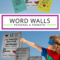 Free Personal Word Walls: Student Made Thematic Word Walls Pertaining To Personal Word Wall Template