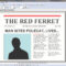 Free Powerpoint Newspaper Templates Turns You Into An With Regard To How To Use Templates In Word 2010