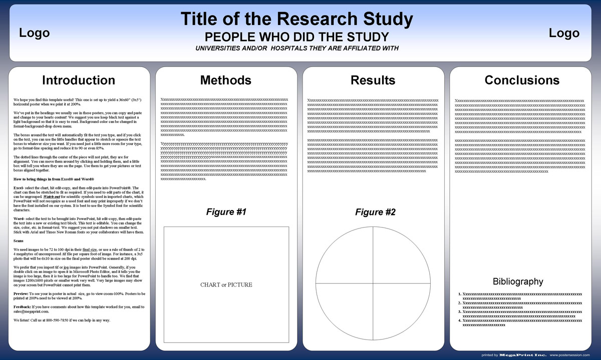 Free Powerpoint Scientific Research Poster Templates For Pertaining To Powerpoint Academic Poster Template