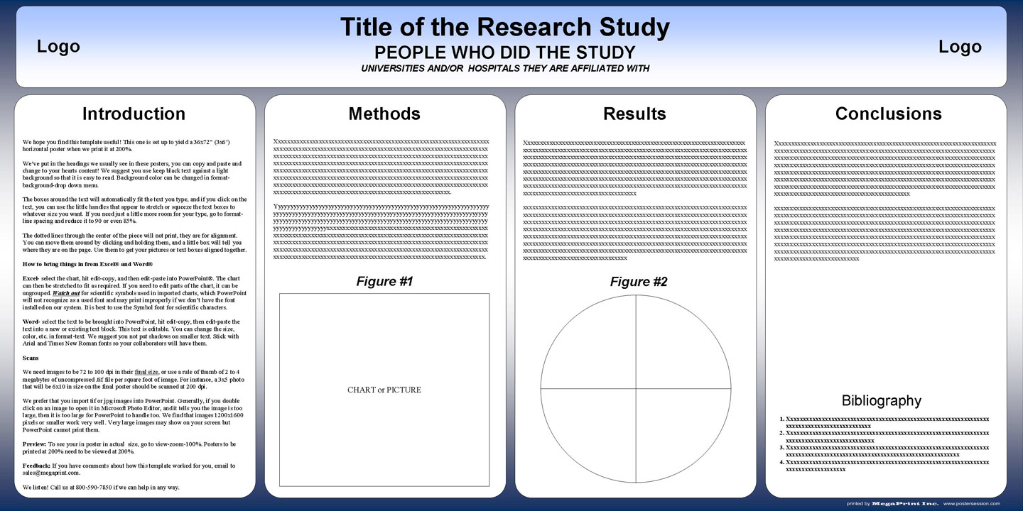 Free Powerpoint Scientific Research Poster Templates For Pertaining To Powerpoint Academic Poster Template