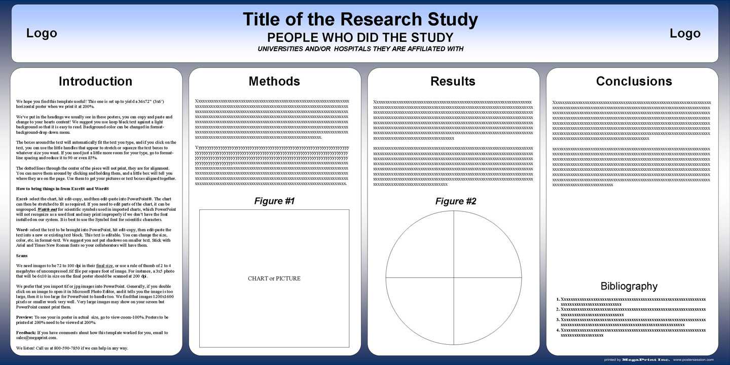 Free Powerpoint Scientific Research Poster Templates For Pertaining To Powerpoint Academic Poster Template