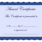 Free Printable Award Certificate Borders |  Award Within Borderless Certificate Templates