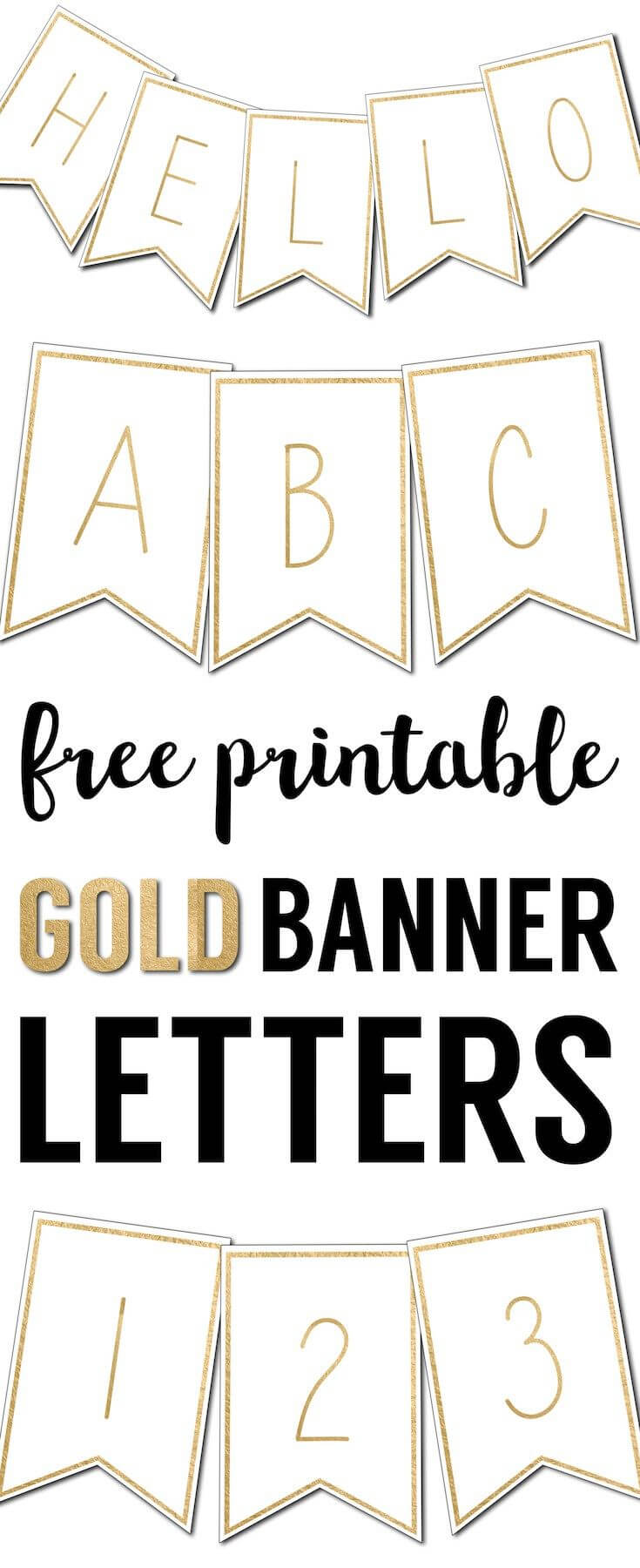 Free Printable Banner Letters Templates | Printable Banner For Letter Templates For Banners