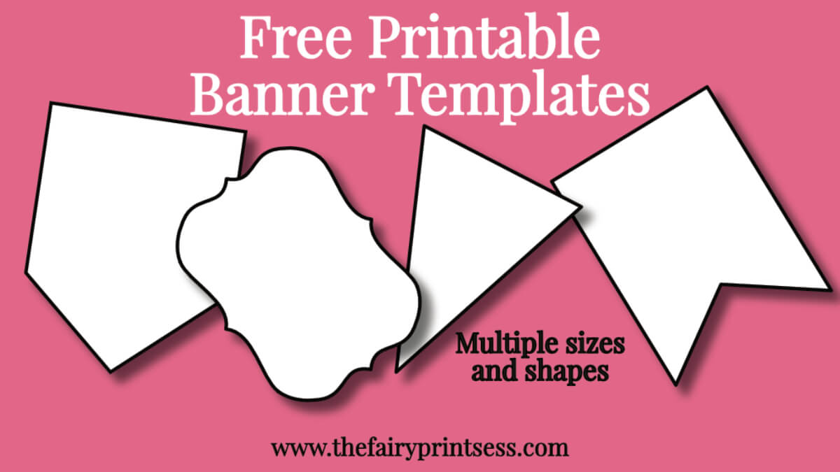 Free Printable Banner Templates – Blank Banners For Diy For Printable Banners Templates Free