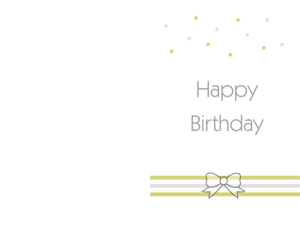 Free Printable Birthday Cards Ideas – Greeting Card Template In Photoshop Birthday Card Template Free