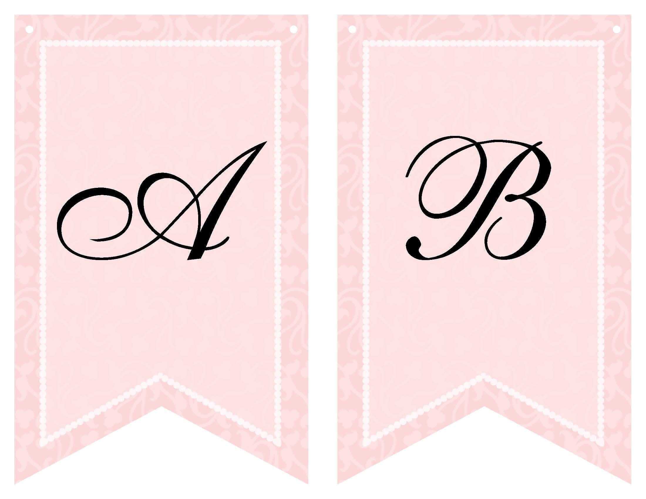 Free Printable Bridal Shower Banner | Baby Shower Templates Inside Bridal Shower Banner Template