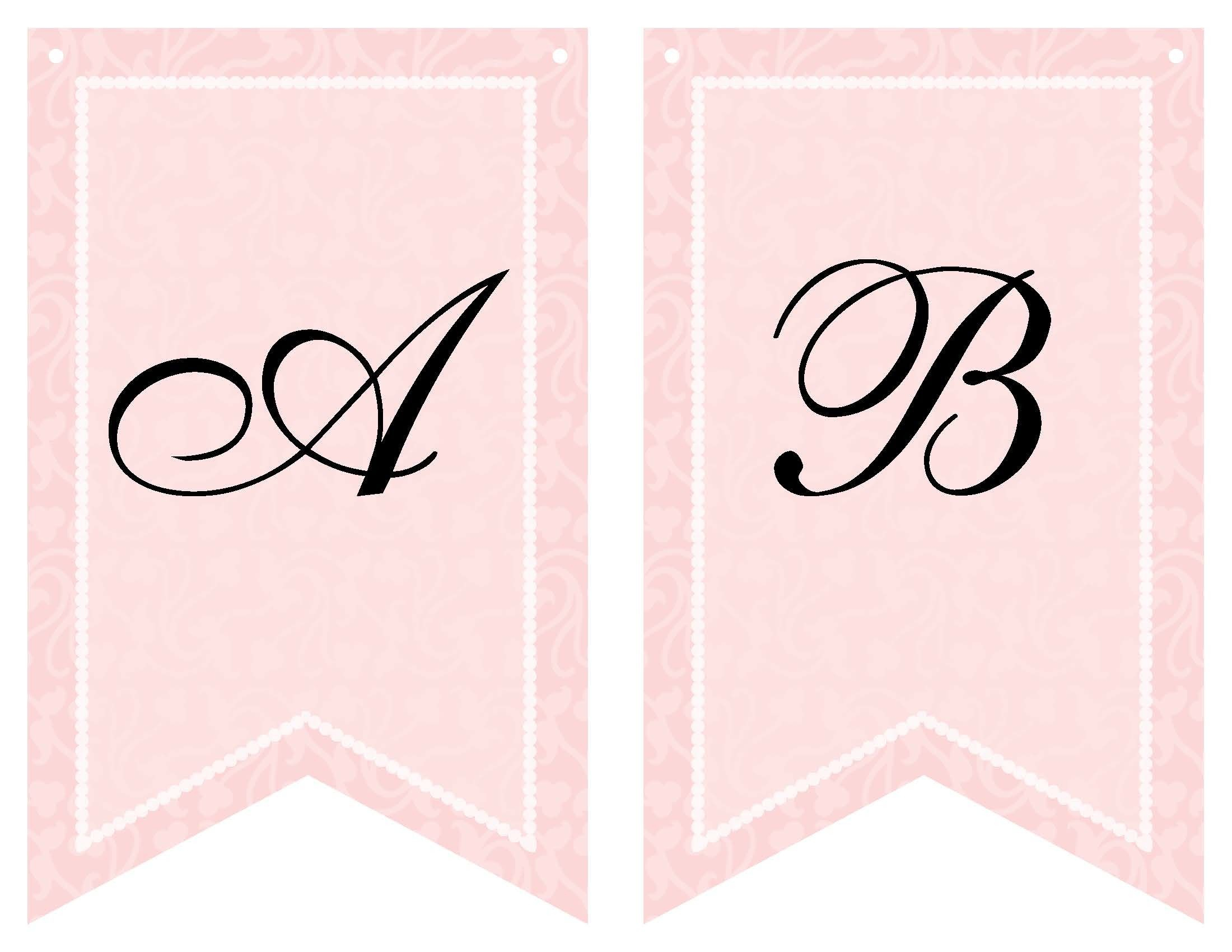Free Printable Bridal Shower Banner | Baby Shower Templates Throughout Bride To Be Banner Template