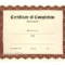 Free Printable Certificates | Certificate Templates In Certificate Of Completion Free Template Word