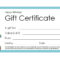 Free Printable Christmas Gift Certificate Template Throughout Printable Gift Certificates Templates Free
