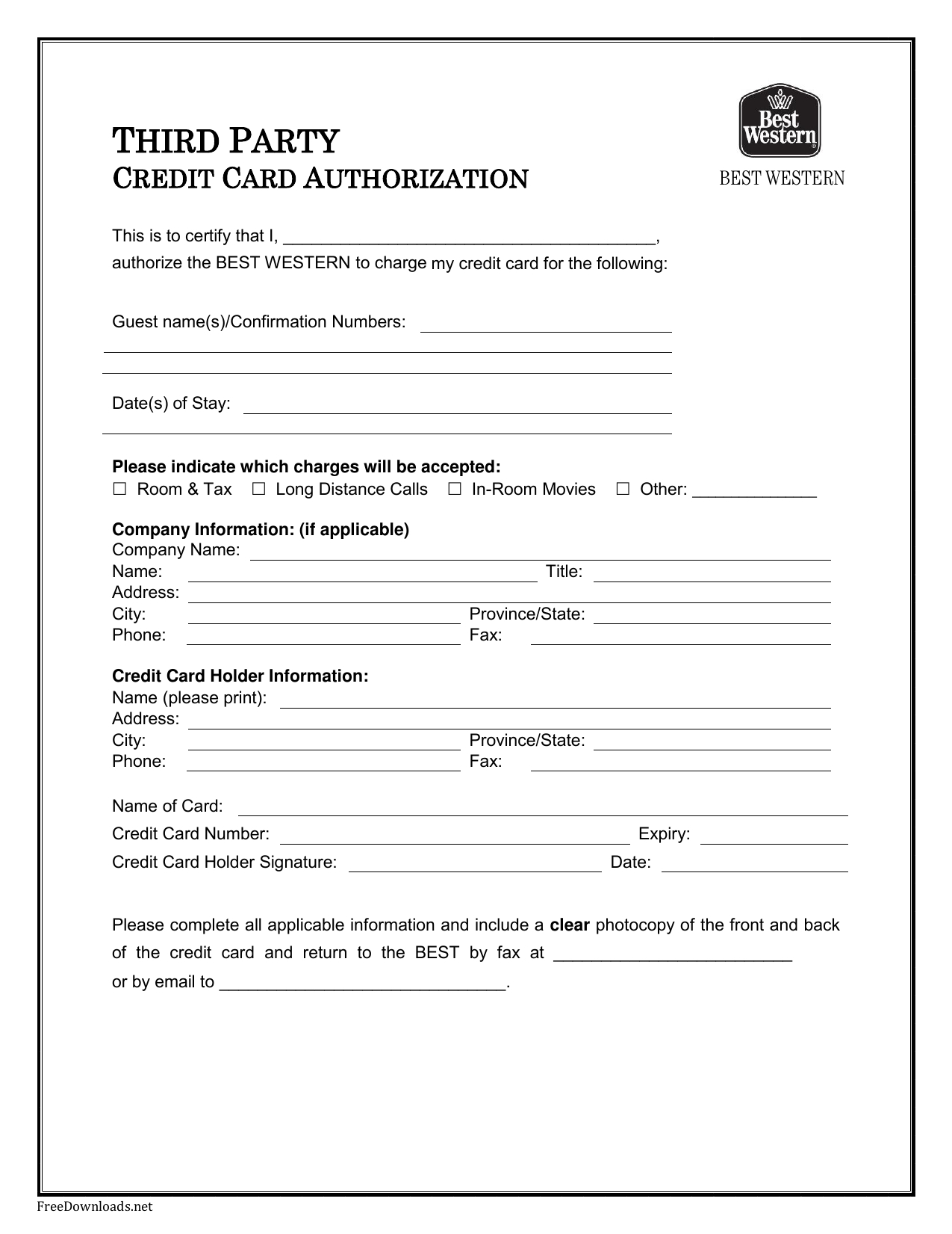Free Printable Credit Card Authorization Form – Forza In Credit Card Authorization Form Template Word