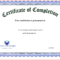 Free Printable Editable Certificates Birthday Celebration With Regard To Army Certificate Of Completion Template