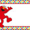 Free Printable Elmo Party Invitation Template In 2020 | Elmo in Elmo Birthday Card Template