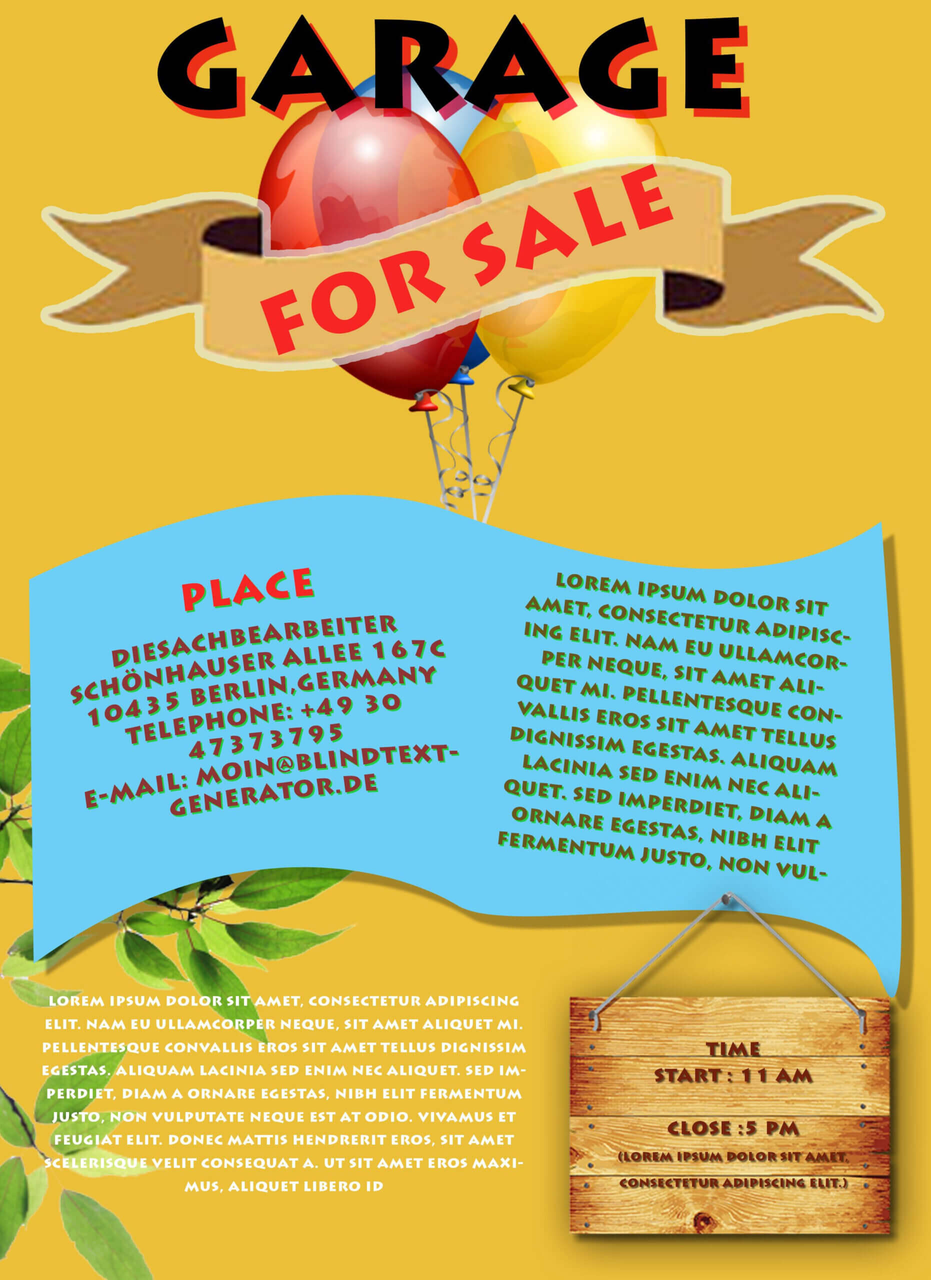 Free Printable Garage Sale Flyers Templates – Attract More Within Yard Sale Flyer Template Word