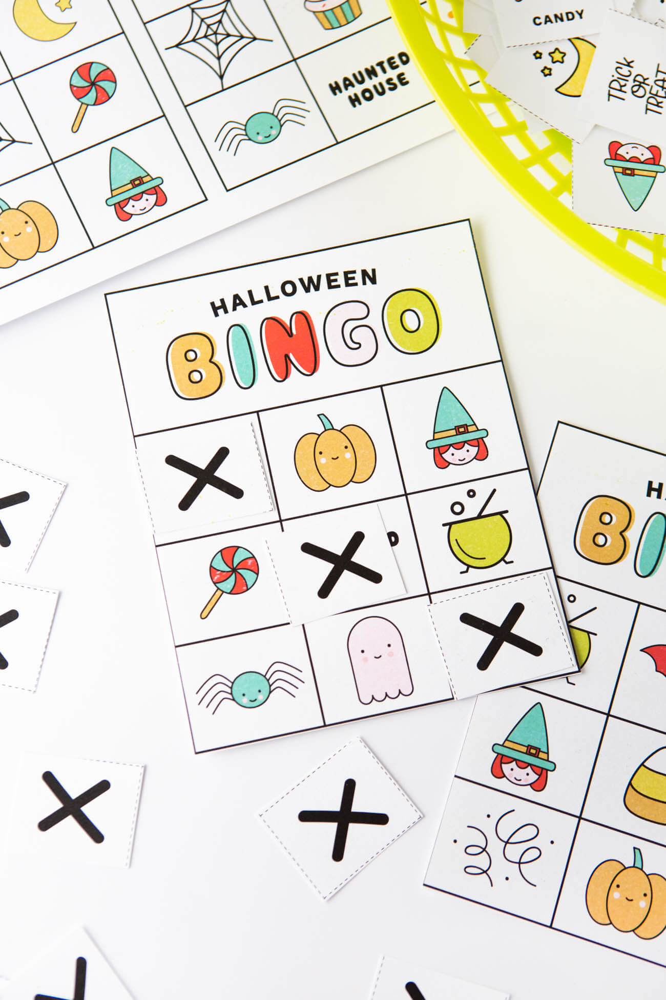 Free Printable Halloween Bingo Cards – Design Eat Repeat With Blank Bingo Template Pdf