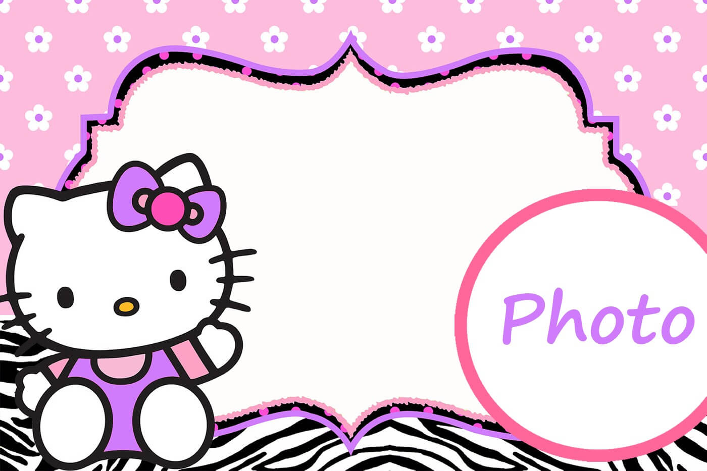 Free Printable Hello Kitty Clipart At Getdrawings | Free Inside Hello Kitty Banner Template