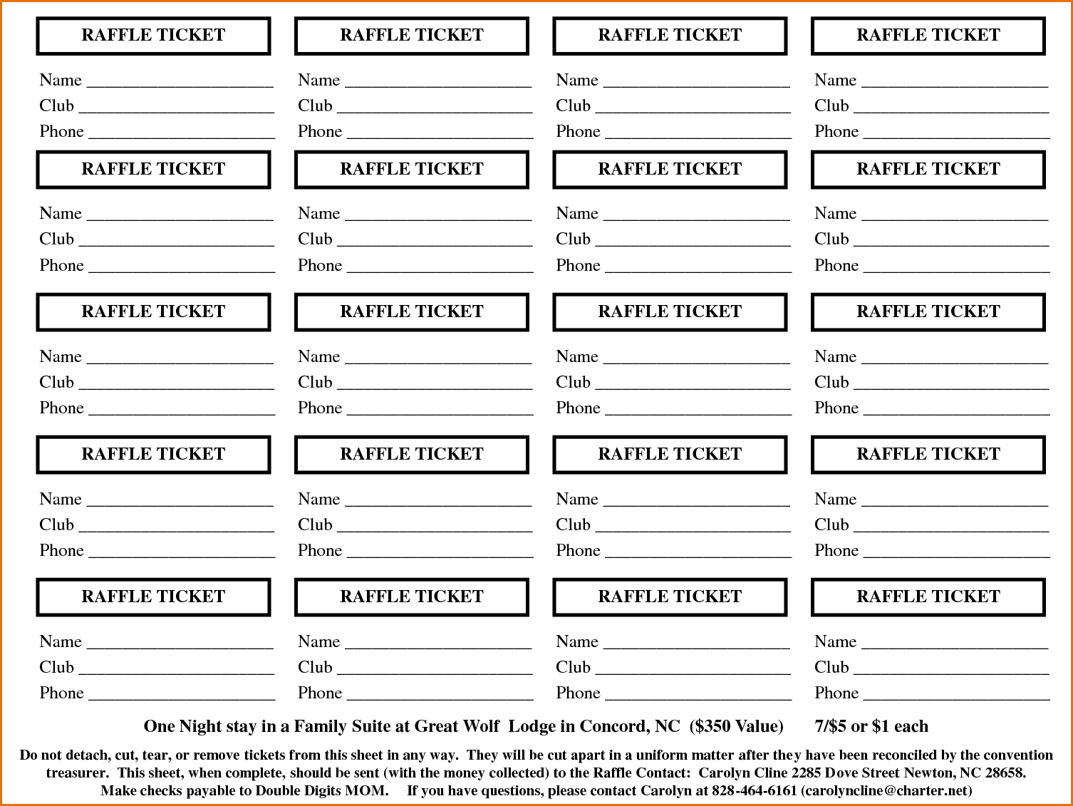 Free Printable Raffle Tickets – Free Printable Raffle Ticket Intended For Free Raffle Ticket Template For Word