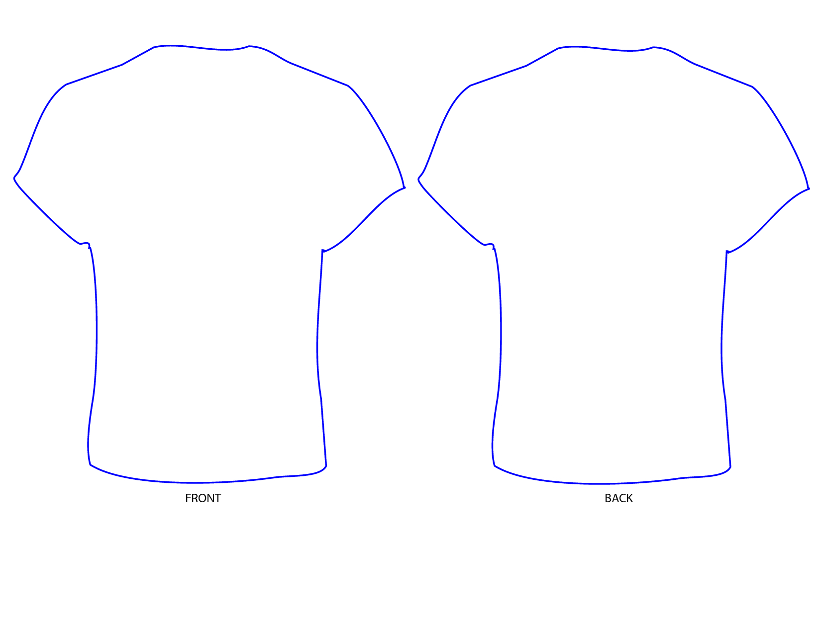 Free Printable T Shirt Template, Download Free Clip Art Regarding Blank Tshirt Template Printable