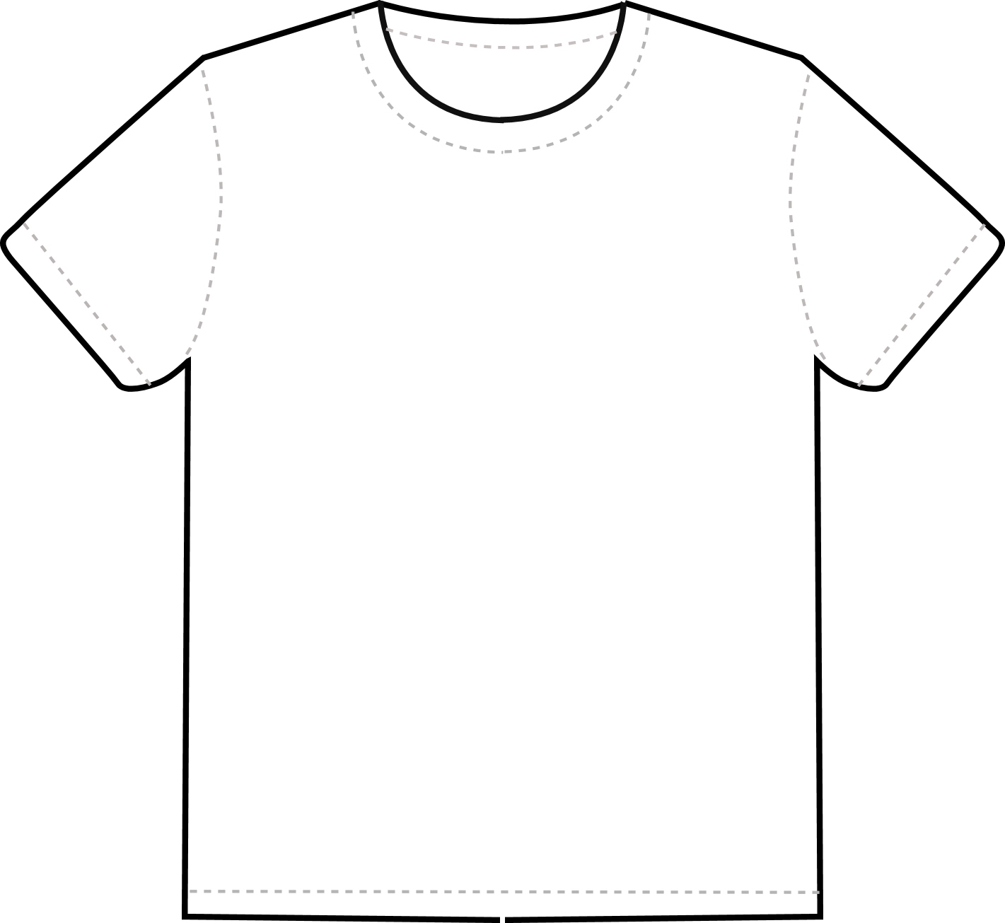 Free Printable T Shirt Template, Download Free Clip Art Throughout Blank Tshirt Template Printable