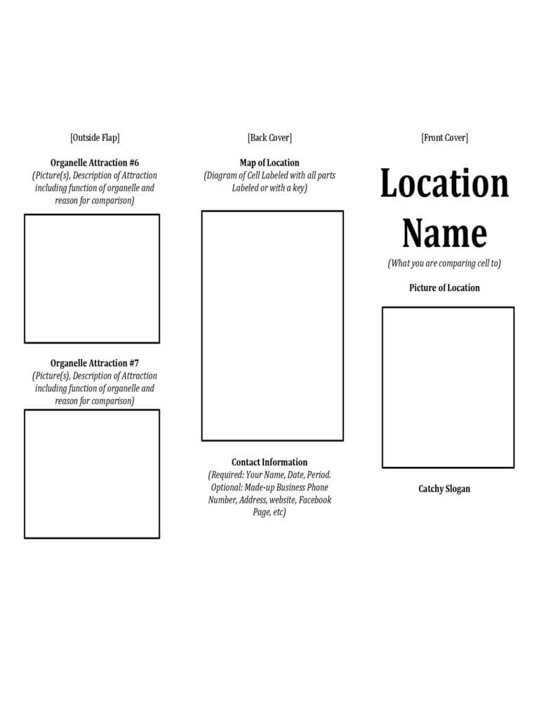 Free Printable Travel Brochure Template For Students Intended For Travel Brochure Template Ks2