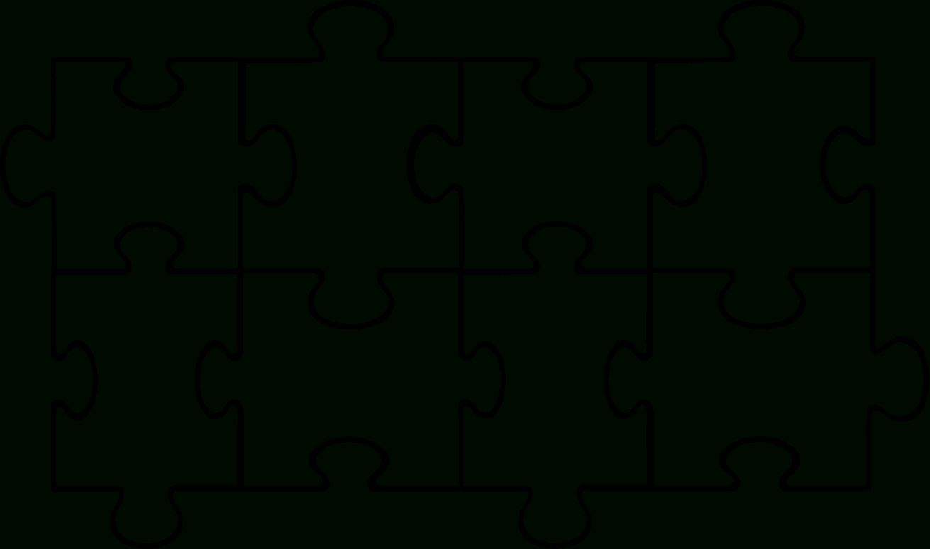 Free Puzzle Pieces Template, Download Free Clip Art, Free Within Blank Jigsaw Piece Template
