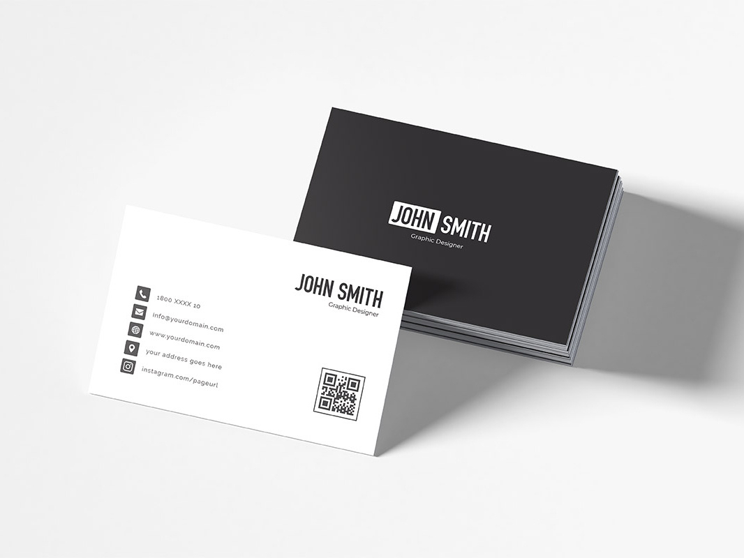 Free Simple Business Card Templatecreativetacos On Dribbble Intended For Buisness Card Template