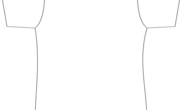 Free T Shirt Template Printable, Download Free Clip Art within Blank Tshirt Template Pdf