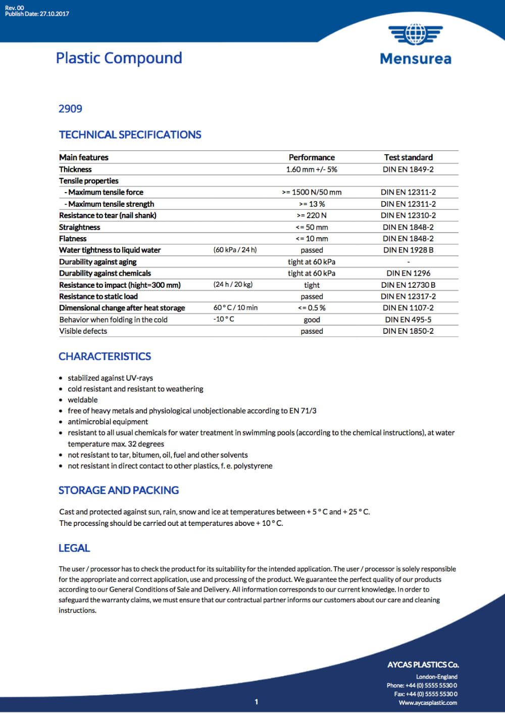 Free Templates – Data Sheet, Spec Sheet And More | Tdsmaker Within Datasheet Template Word