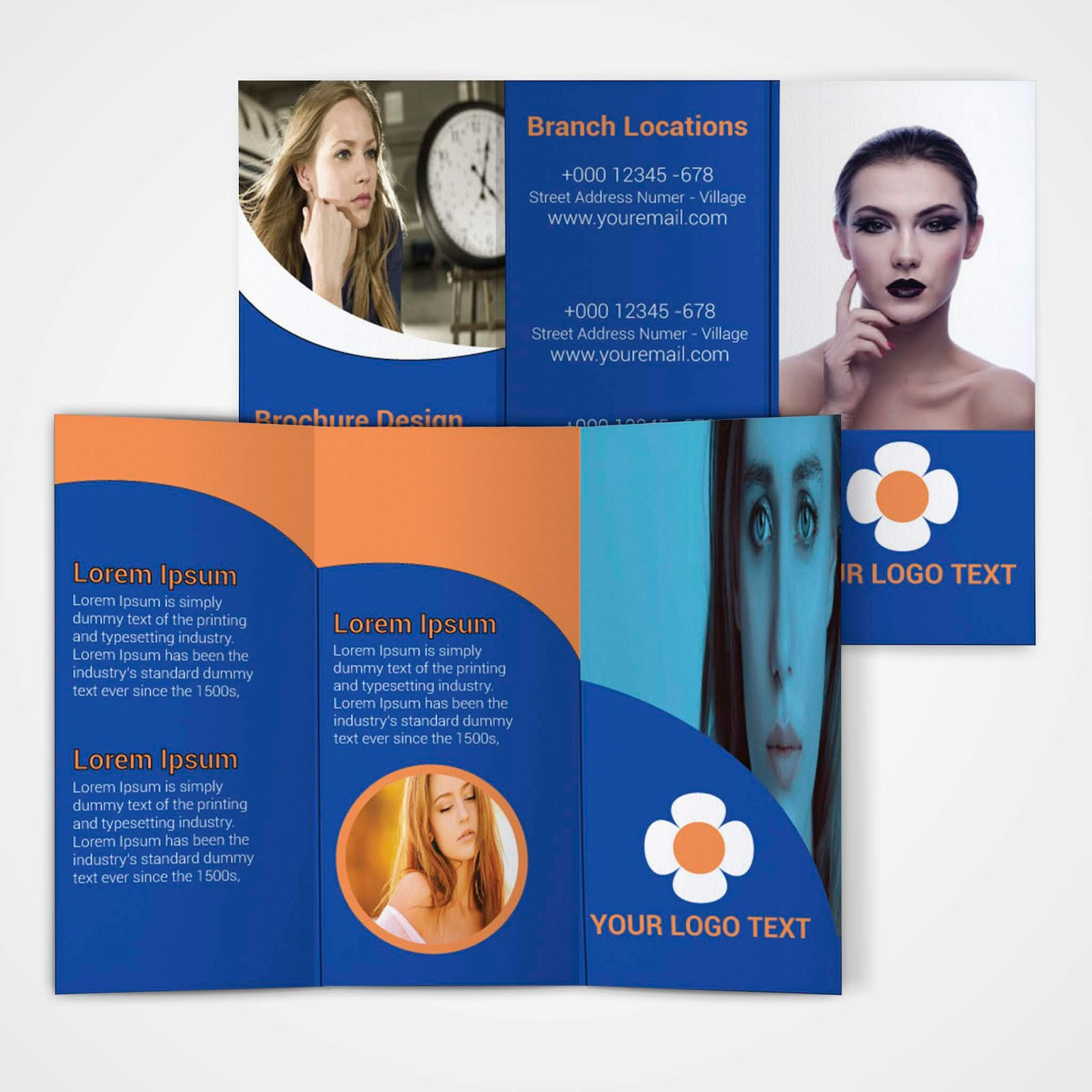 Free Tri Fold Brochure Template – Download Free Tri Fold Within Brochure Templates Adobe Illustrator