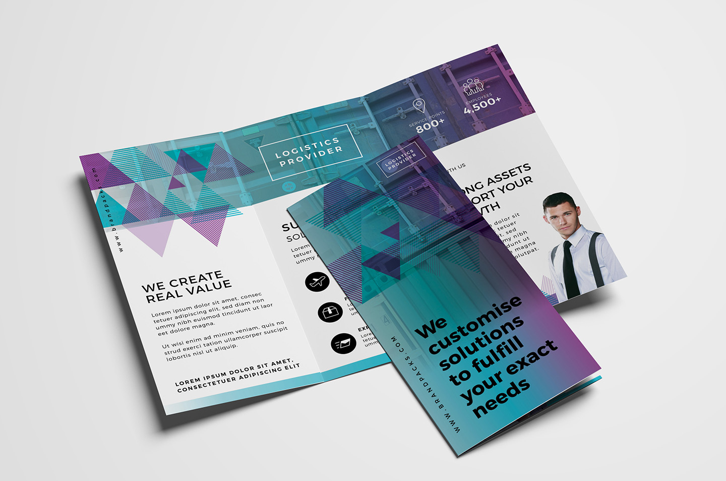Free Trifold Brochure Template Vol.2 In Psd, Ai & Vector With Tri Fold Brochure Template Illustrator Free