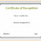 Free Word Certificate Template Lovely Certificate Templates With Word Certificate Of Achievement Template