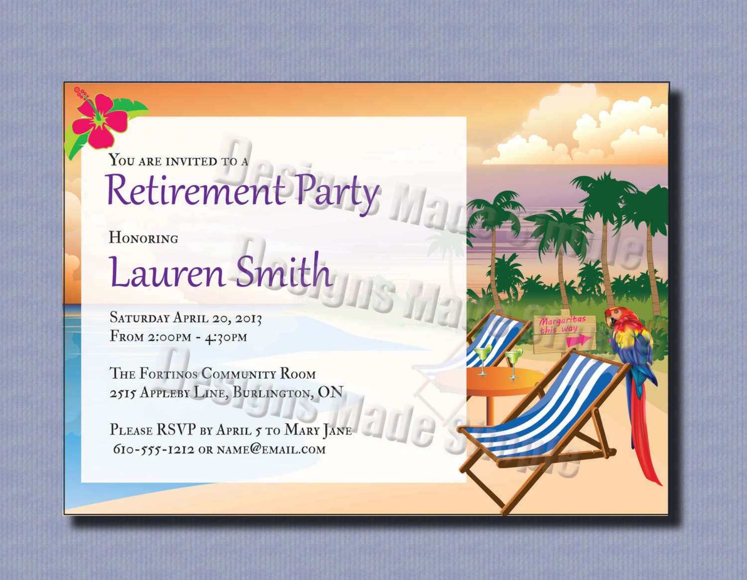 Free+Printable+Retirement+Party+Invitations | Retirement Inside Farewell Certificate Template