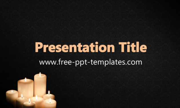 Funeral Ppt Template for Funeral Powerpoint Templates