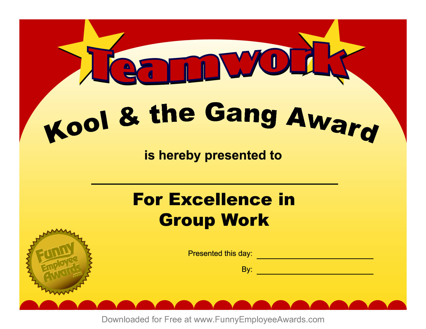 Funny Employee Awards – Google Search … | Teacher Awards Regarding Funny Certificates For Employees Templates