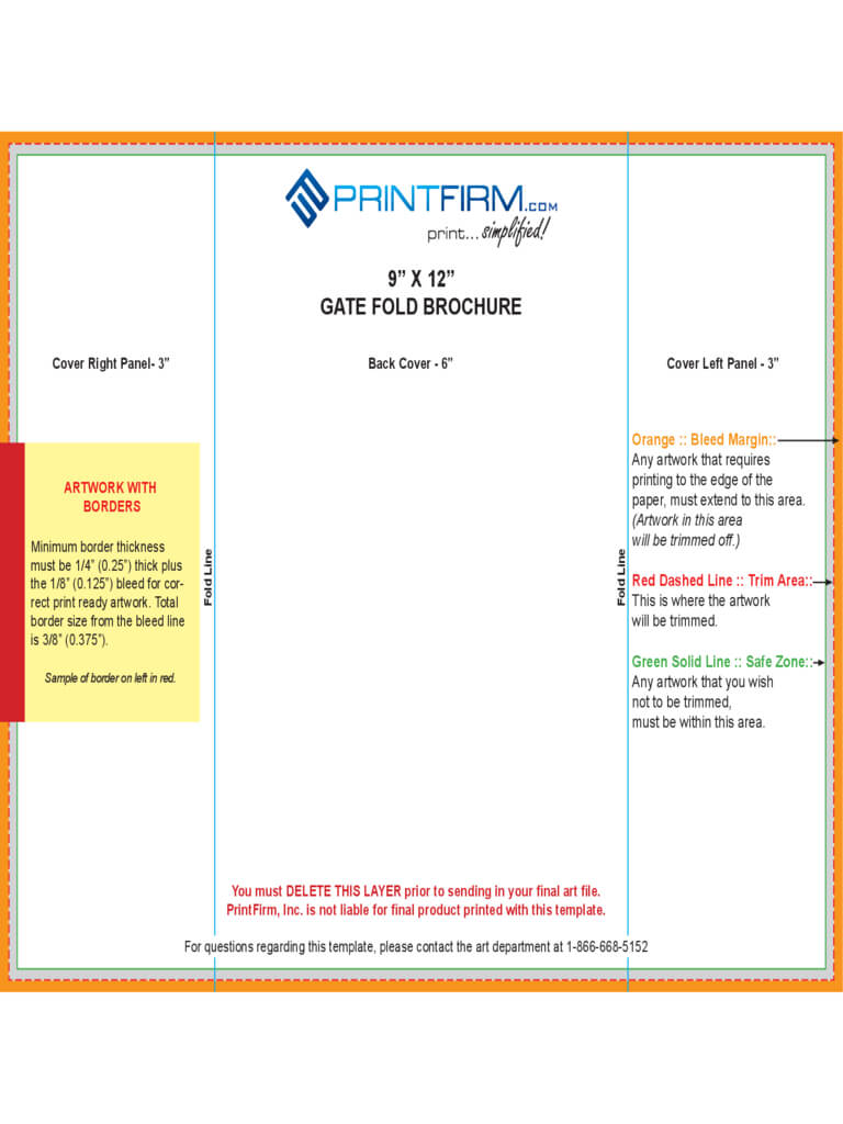 Gate Fold Brochure Template – 6 Free Templates In Pdf, Word For Gate Fold Brochure Template