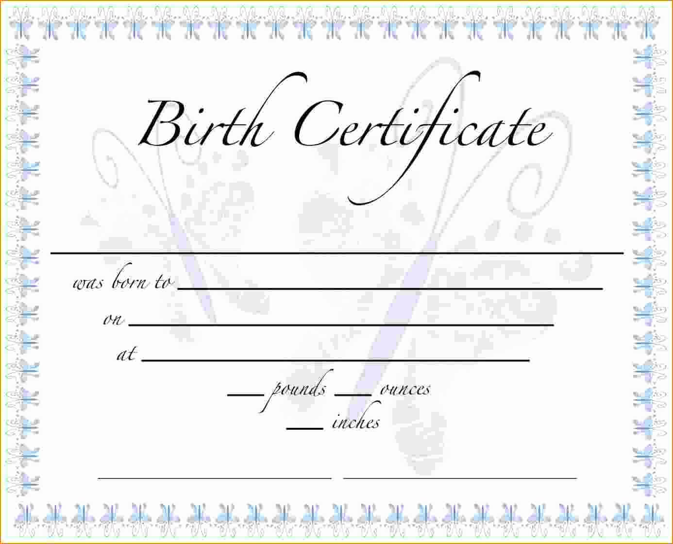 German Birth Certificate Template – Forza.mbiconsultingltd In Birth Certificate Templates For Word