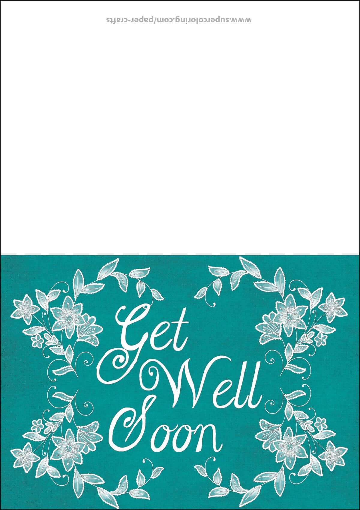 Get Well Soon Card Template | Free Printable Papercraft Pertaining To Get Well Card Template