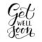 Get Well Soon Typography Cardalps View Art On Inside Get Well Card Template