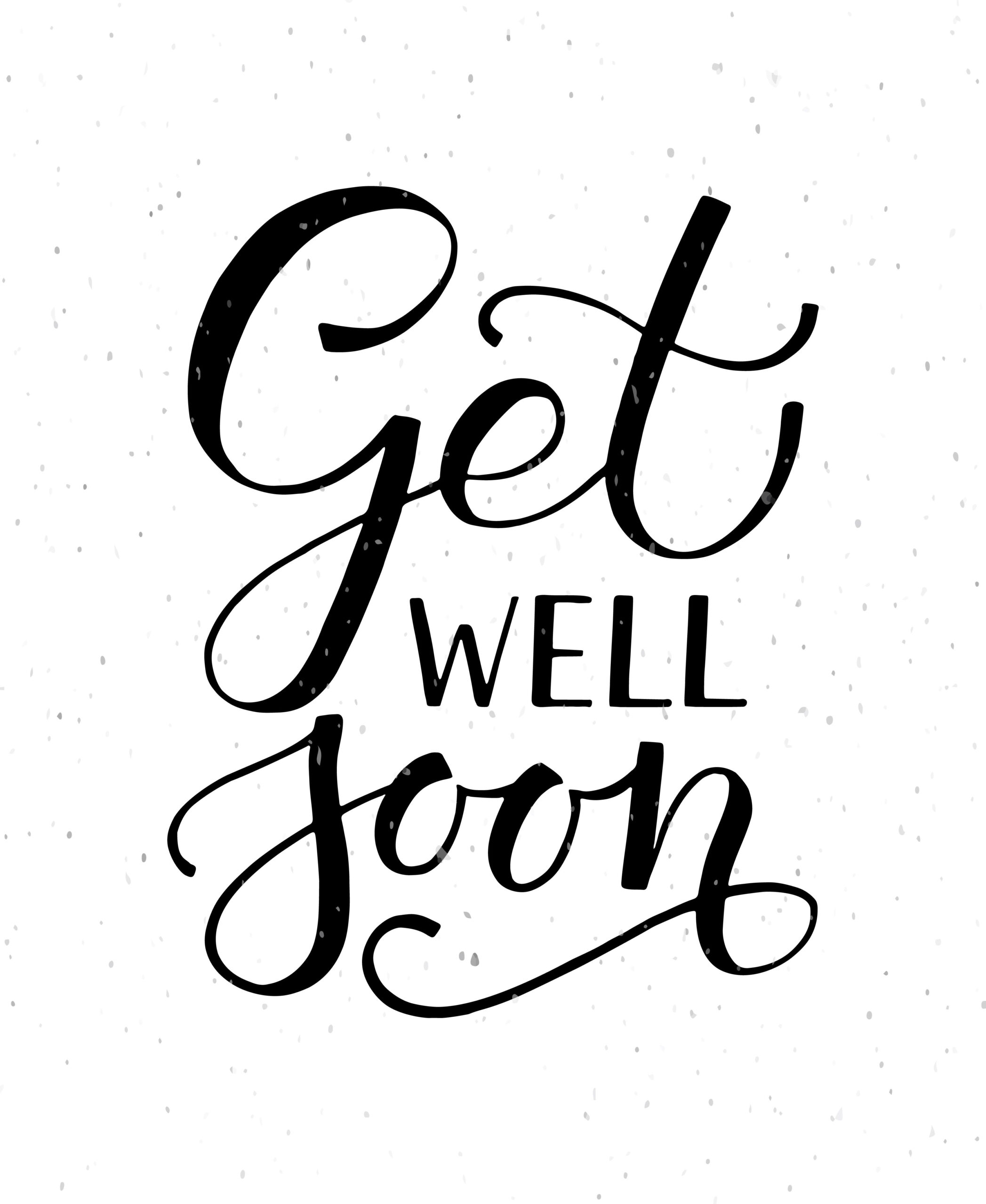 Get Well Soon Typography Cardalps View Art On With Regard To Get Well Soon Card Template