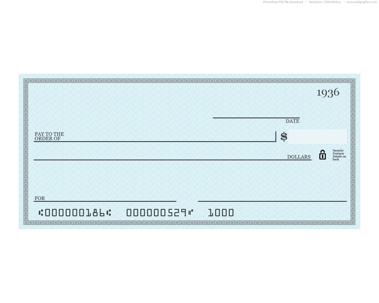 Giant Check Template Free – Ironi.celikdemirsan Intended For Blank Cheque Template Download Free