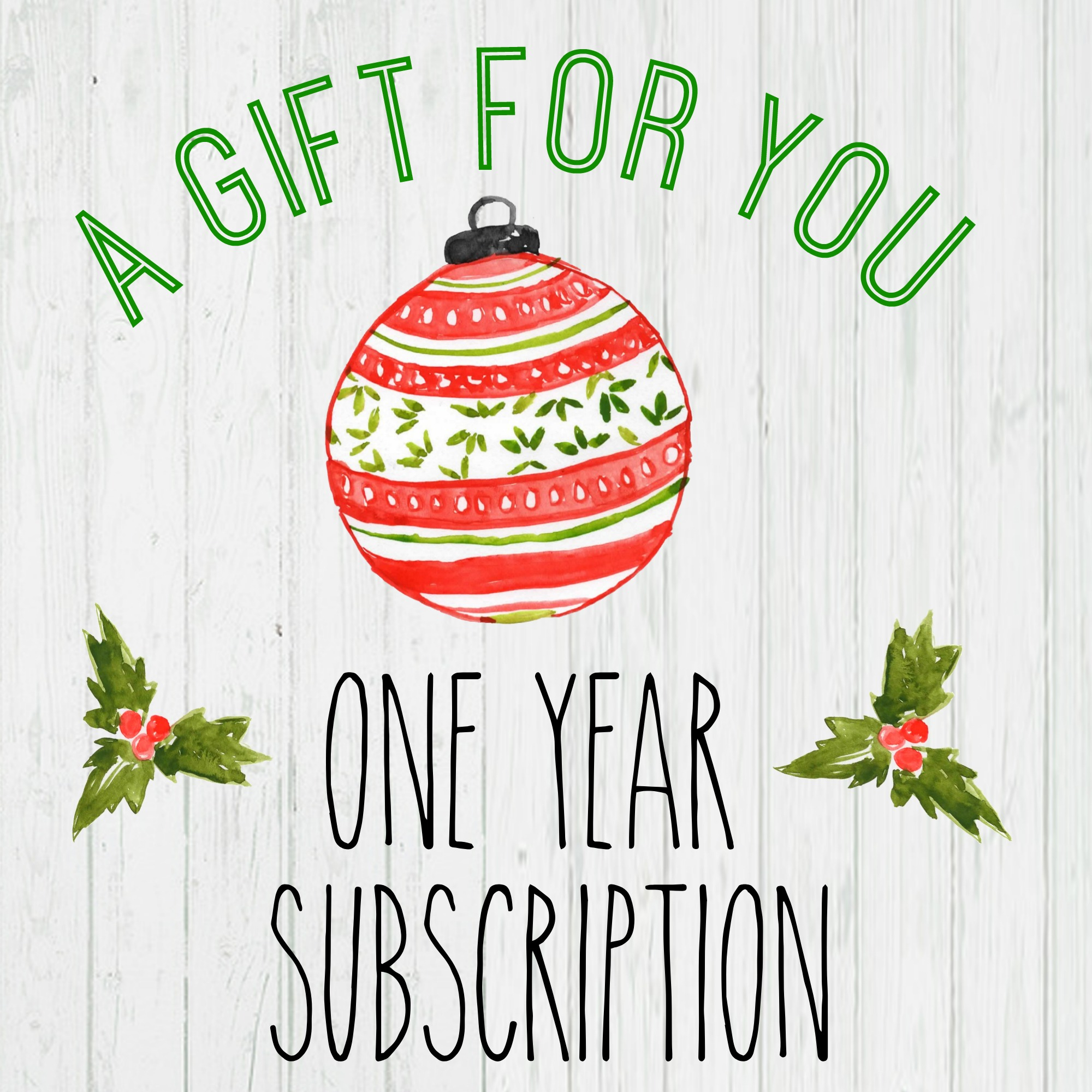 Gift A Magazine Subscription With Our Free Printable Cards With Magazine Subscription Gift Certificate Template