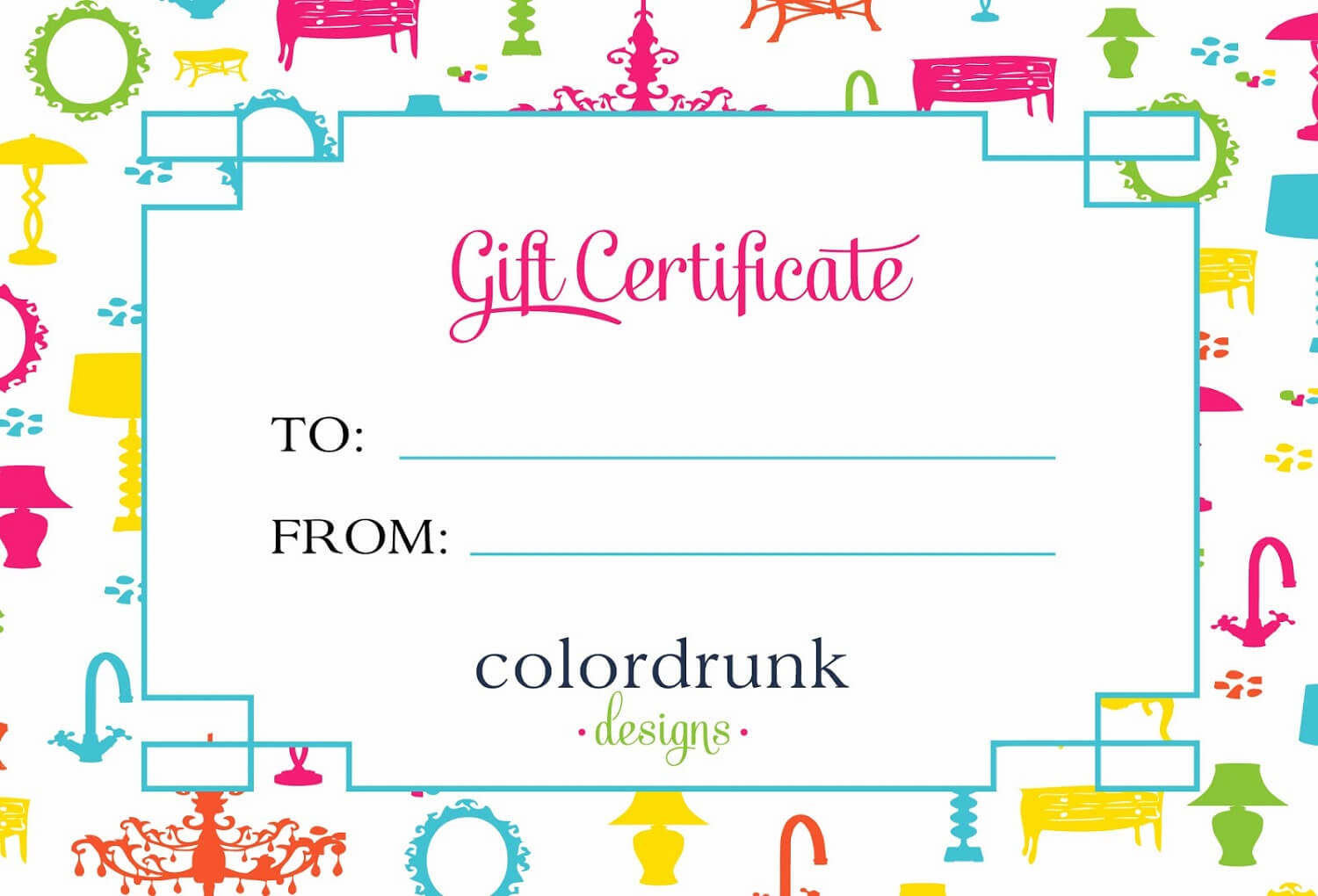 Gift Certificate Template For Gift Voucher | Printable Shelter In Kids Gift Certificate Template