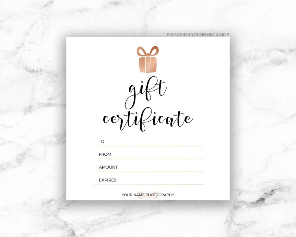 Gift Certificate Template | Free Download Template Design With Regard To Black And White Gift Certificate Template Free