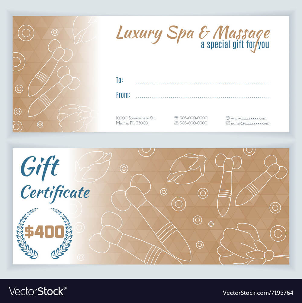 Gift Certificate Template Massage | Certificatetemplategift With Regard To Massage Gift Certificate Template Free Printable