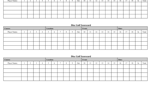 Golf Score Card Template | Golf Crafts, Golf Scorecard, Golf pertaining to Golf Score Cards Template