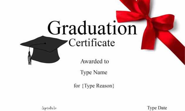 Graduation Gift Certificate Template Free ] - Graduation inside Graduation Gift Certificate Template Free